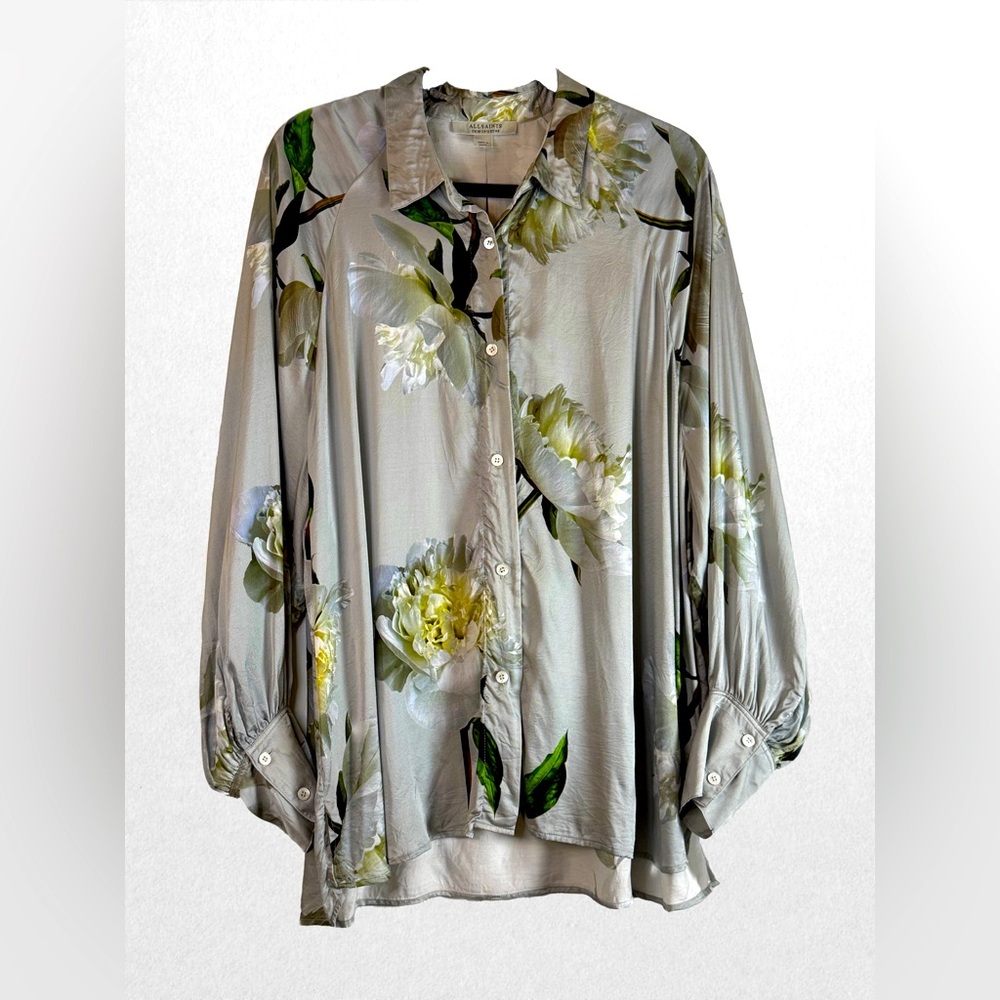 All Saints Oana Cordelia Shirt